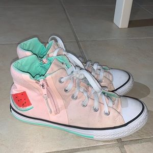 converse watermelon shoes